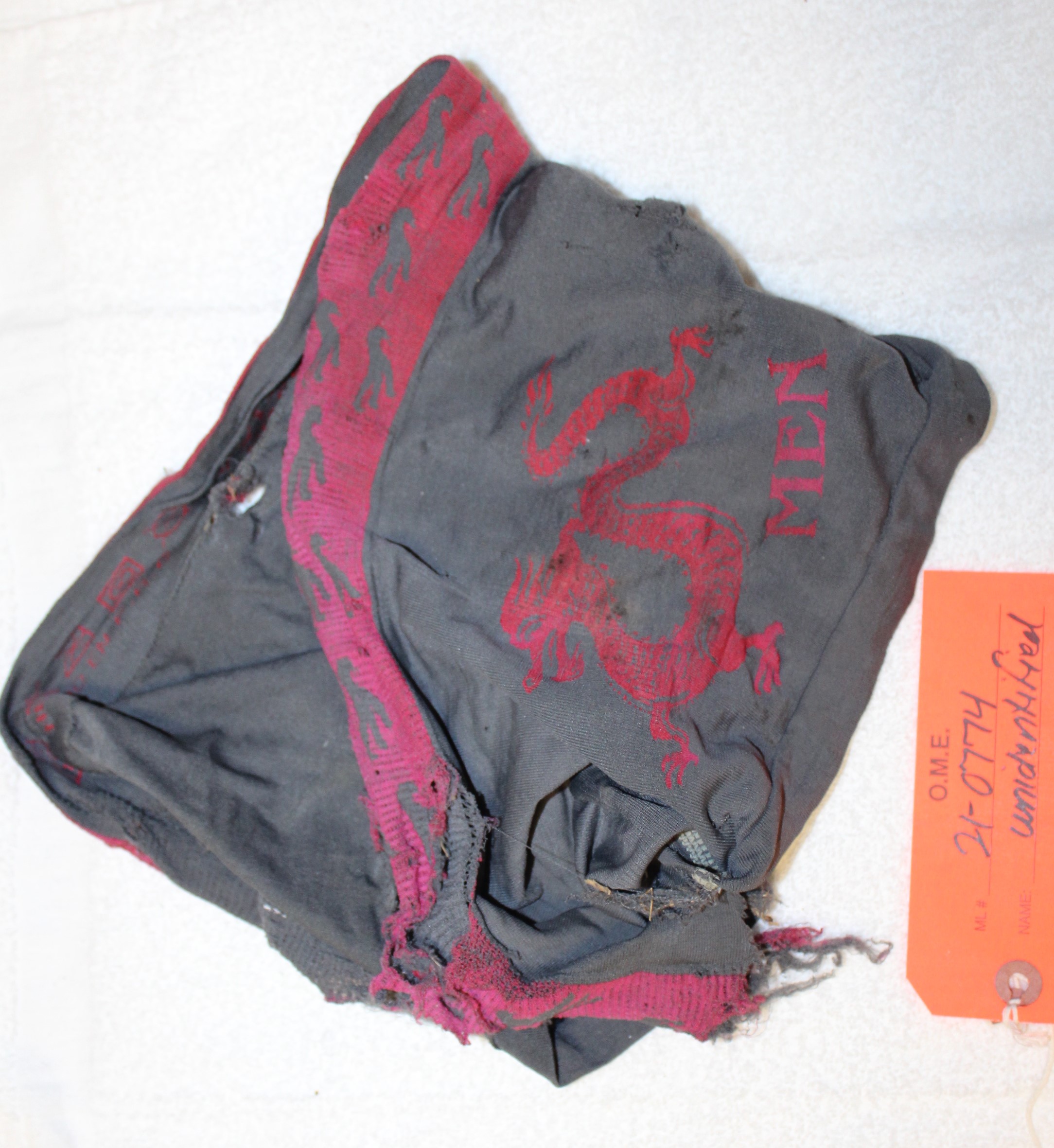 NamUs UP106624 — underwear